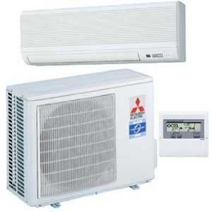 Ductless heating and cooling system