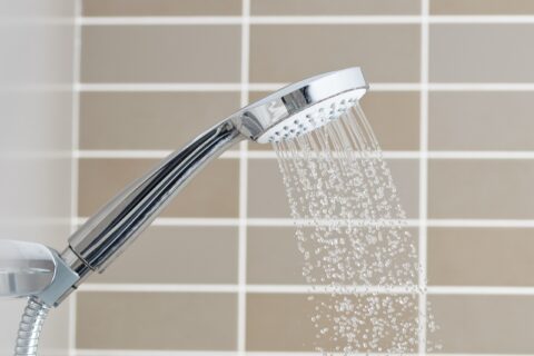 Shower Head With Water Softeners