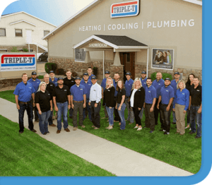 The group of Triple-T employee with smile at St. George, UT