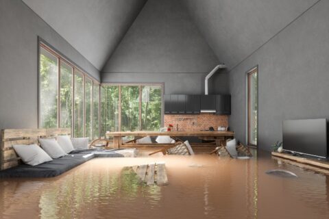 Flooded Tiny House because of plumbing issue in Utah