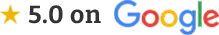 5.0 on Google